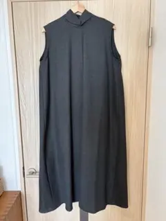 【mizuiroind】ノースリーブ　ロングワンピース