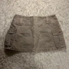 ZARA カーゴミニスカート ピンクベージュ XS