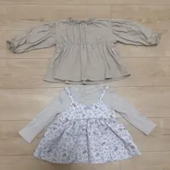 90㎝　トップス2点セット