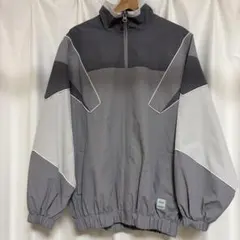 ZARA ナイロンジャケット グレー メンズ