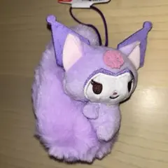 サンリオキャラクターズ　平成ふわふわ尻尾マスコット　クロミちゃん