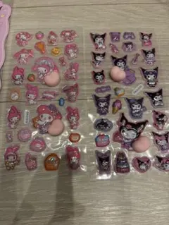 マイメロディ ✖️クロミ　おしりシール2枚セット