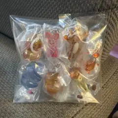 プーさん　めじるしアクセサリー　コンプリートセット