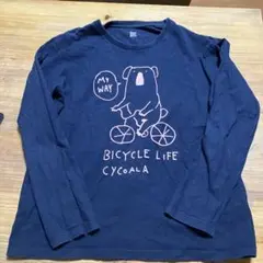 graniph　長袖　Tシャツ コアラ　自転車