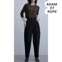 ハイウエスト ガウチョパンツ