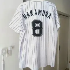 中村　奨吾選手レプリカユニフォーム Lサイズ 刺繍タイプ】千葉ロッテマリーンズ 中村奨吾 ユニフォーム L