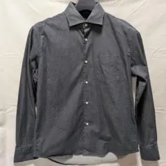 TAKAQ タカキュー 長袖シャツ ストレッチ 紺 Lサイズのサムネイル