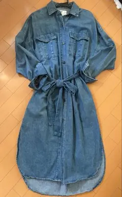 Bershka デニムシャツワンピース