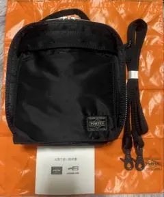 【未使用級】PORTER ポーター タンカー CDポーチ ショルダー ブラック
