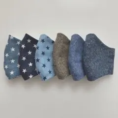 子供用ハンドメイド立体マスク-484