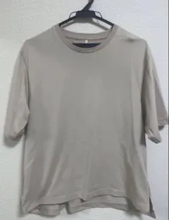 【未使用】ブラウン　半袖 Tシャツ Lサイズのサムネイル