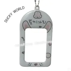 韓国 DUCKY WORLD ダッキーワールド トレカケース うさぎ 推し活