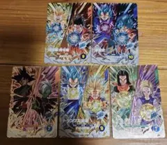 ドラゴンボールスーパーダイバーズ　sdv8 pur 5種コンプリート