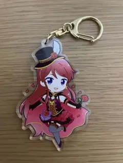 アイカツ　紫吹蘭　アクリルキーホルダー