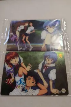 エヴァ　ウエハース　dc-04.dc-01  アスカ　シンジ　レイ