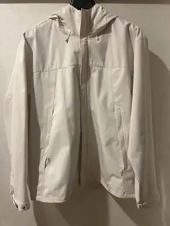 GLOBAL WORK フード付きマウンテンパーカー ホワイト