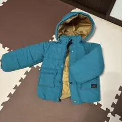 Samantha Mos２　lagom ターコイズ 中綿コート フード付き