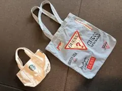 GUESS エコバッグ & STARBUCKS トートバッグ セット