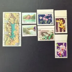 使用済切手】普通 第4次ローマ字入り 伐折羅大将500円 30枚 昭和49年