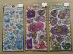 【正規品】ウォーターインシール　ガングロキティ　サンリオ　あわわちゃん3枚セット