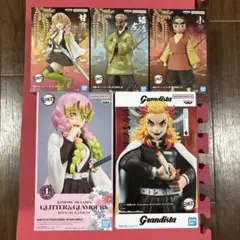 鬼滅の刃 煉獄杏寿郎　甘露寺蜜璃　小鉄　鱗滝左近次　合計5体セット！