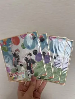 ハイキュー!! ファンパーク　カードセット 4枚