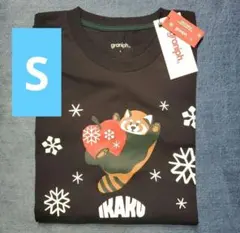 【タイムセール！】グラニフ 札幌限定 イカクTシャツ 黒 S