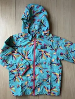 patagonia フラワープリントナイロンジャケット キッズM - メルカリ