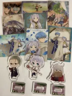 葬送のフリーレン ウエハース 箔押し アクリルスタンド クリアカード