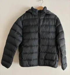UNIQLO ブラックダウンコート 150