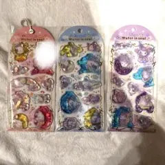 サンリオ　ウォーターインシール　キティ　シナモロール　クロミ　正規品　3セット