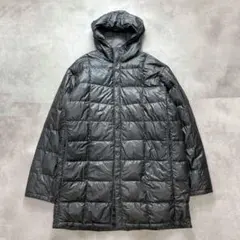 軽量✨800FP✨XL✨モンベル U.L トラベルダウンコート グレー