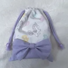 ハンドメイド コップ袋 女の子用 裏地あり 15×20 マチなし