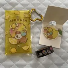AFRO KEN アフロ犬 グッズ3点セット