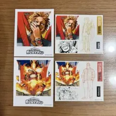 ヒロアカ　ホークス　エンデヴァー　フォトカードステッカー