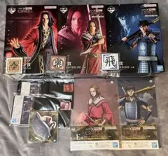 キングダム　一番くじ　信　蒙恬　嬴政　ラストワン　フィギュアセット　おまけつき