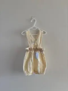 アプレ タグ付き未着 サスペンダー付きパンツ