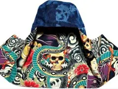 溶接頭巾 ブリーチデニム 頭囲60cm Dタイプ