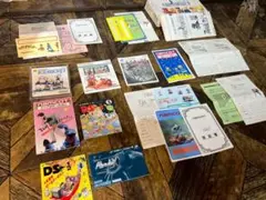 ファミコンソフトの説明書 まとめ売り セット 昭和レトロ 当時物