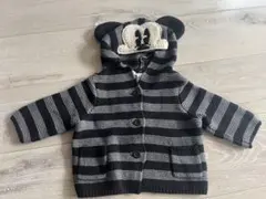 ★新品★baby GAP 50㌢　ミッキーマウス　カーディガン
