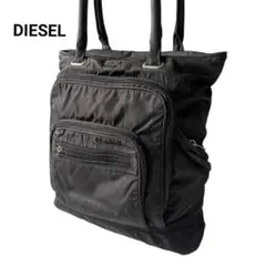 DIESEL ディーゼル ハンドバッグ ブラック　男女兼用　ブラック　黒のサムネイル
