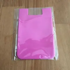 スマホケース カードホルダー　ピンク