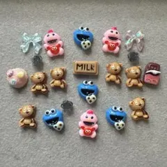 クッキーモンスター　ネイルパーツ