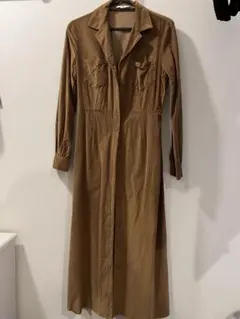 sly ブラウン ロングカーディガン