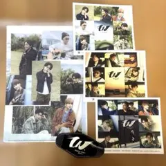 WEST. 唯一無二　特典　ステッカー/クリアファイル