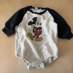 Disney baby ミッキーマウスロンパース　70