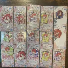 五等分の花嫁〜五つ子セレブレーション ラバーチャーム