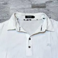 ★年末セール★BURBERRY BLACK LABEL チェック柄 ポロシャツ