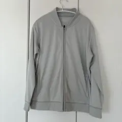 UVパーカー　グレー Lサイズ ジッパージャケット