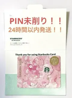 【PIN未削り】 2026 スターバックスカード SAKURA (166)